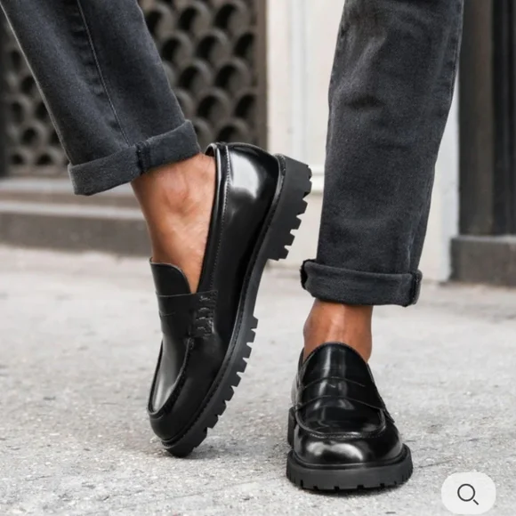 Thursday Boot Loafer Platform Shoes Thursday Penny Platform Chunky